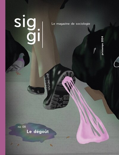 Front cover_Siggi, no. 08, printemps 2024, Le dégoût