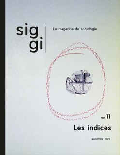Couverture_Siggi, no. 11, automne 2025, Les indices