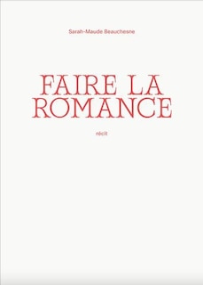 Front cover_Faire la romance