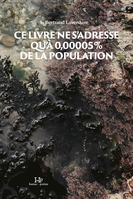 Front cover_Ce livre ne s'adresse qu'à 0,00005 % de la population