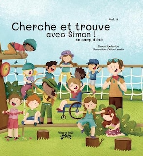 Cherche et trouve avec Simon ! Tome 3 En camp d'été