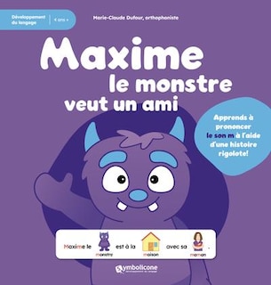 Front cover_Maxime le monstre veut un ami