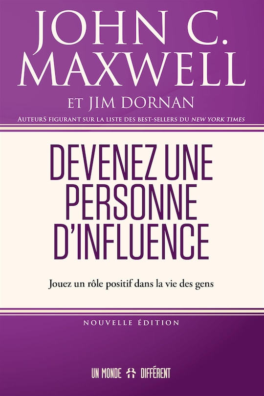 Front cover_Devenez une personne d'influence