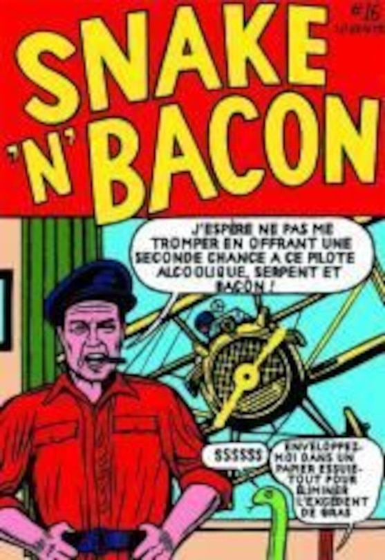 Front cover_Snake'n' Bacon's cartoon cabaret