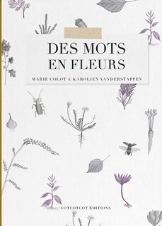Front cover_Des mots en fleurs