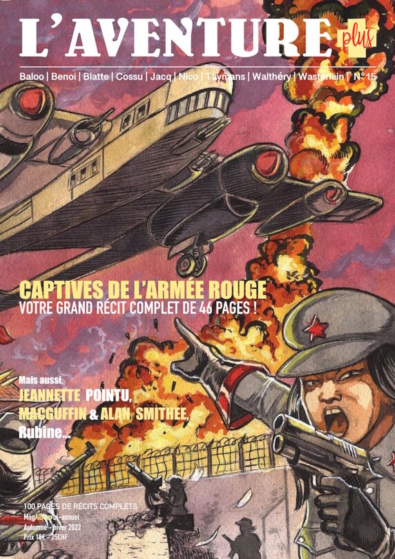 Couverture_L' aventure, n&deg;15. Captives de l'Arm&eacute;e rouge