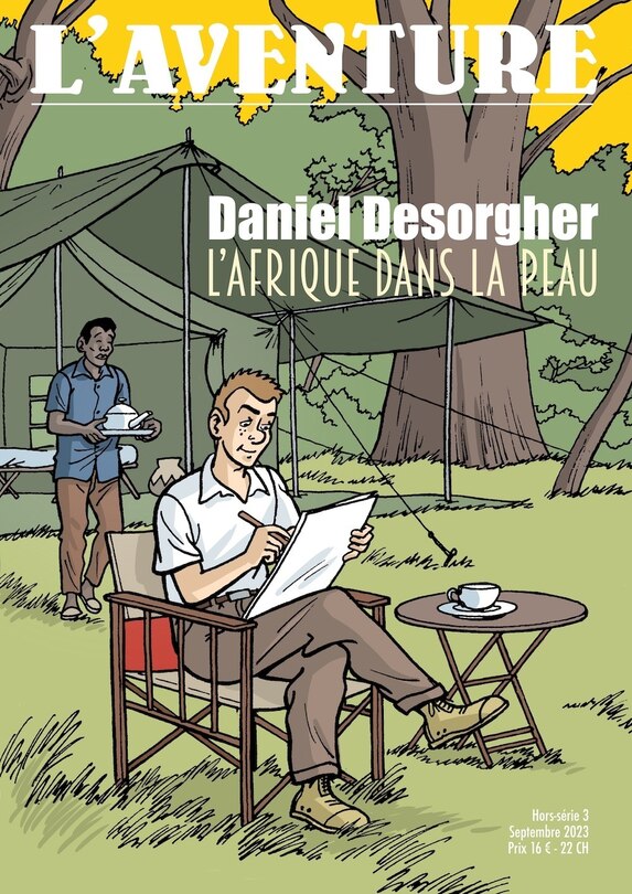 Front cover_L' aventure, hors-série, n°3. Daniel Desorgher