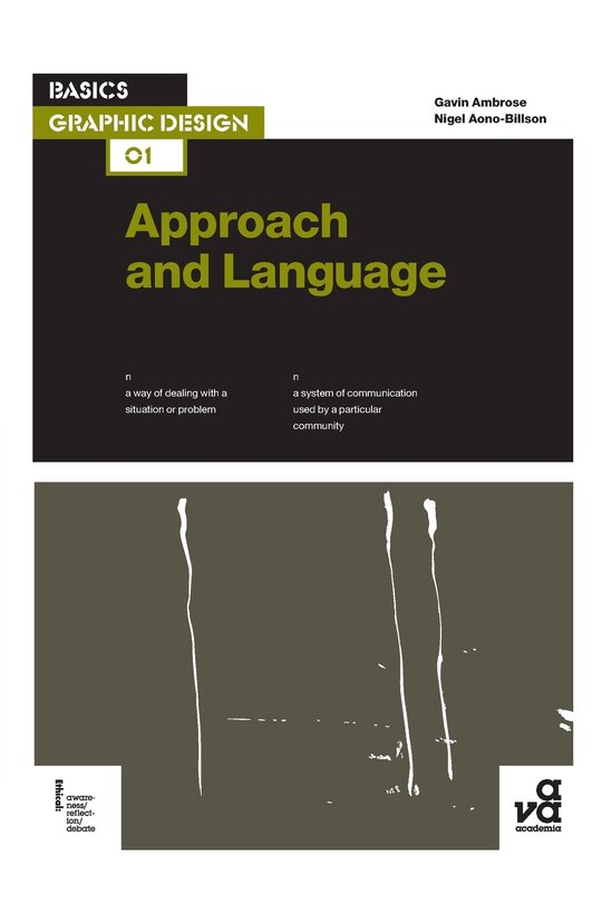 Front cover_Basics Graphic Design 01: Approach and Language