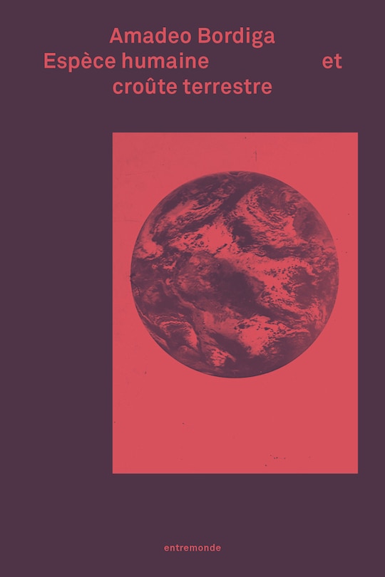 Front cover_Espèce humaine et croûte terrestre