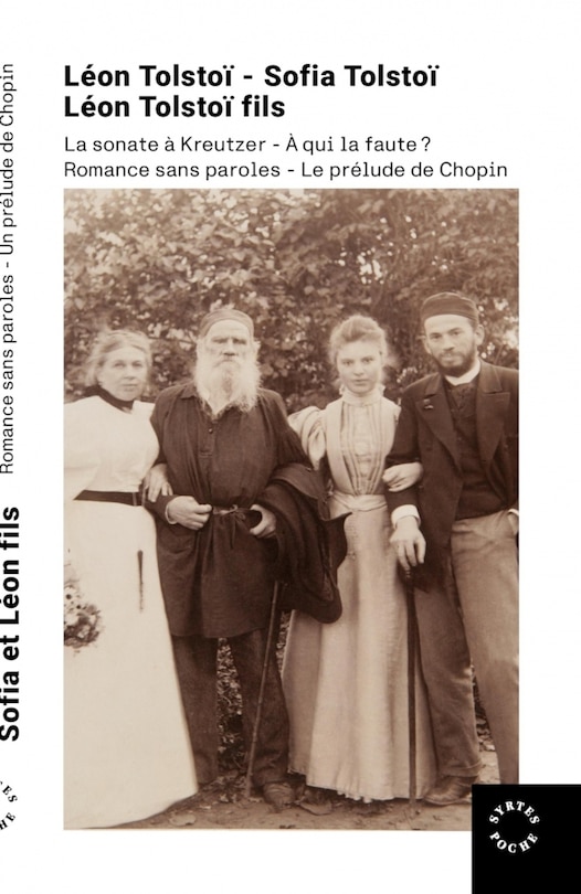 Front cover_La sonate à Kreutzer ; A qui la faute ? ; Romance sans paroles
