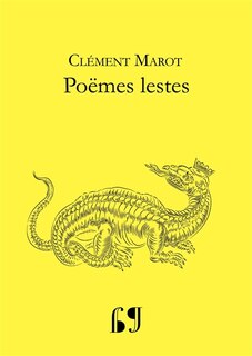 Couverture_Poëmes lestes de Clément Marot