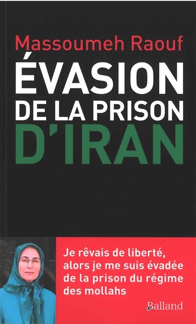 Front cover_Evasion de la prison d’Iran