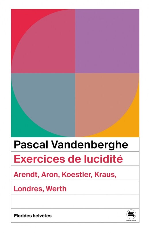 Couverture_Exercices de lucidité : Arendt, Aron, Koestler, Kraus, Londres, Werth