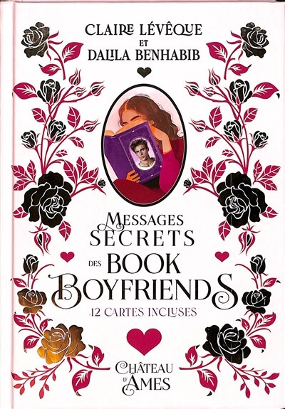 Couverture_Messages secrets des book boyfriends : 12 cartes incluses