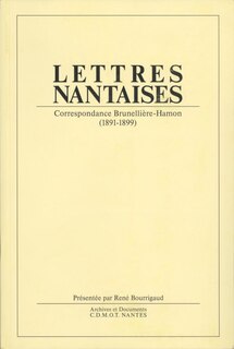 Front cover_Lettres nantaises