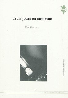 Front cover_Trois jours en automne