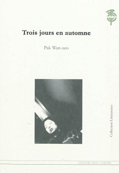Front cover_Trois jours en automne