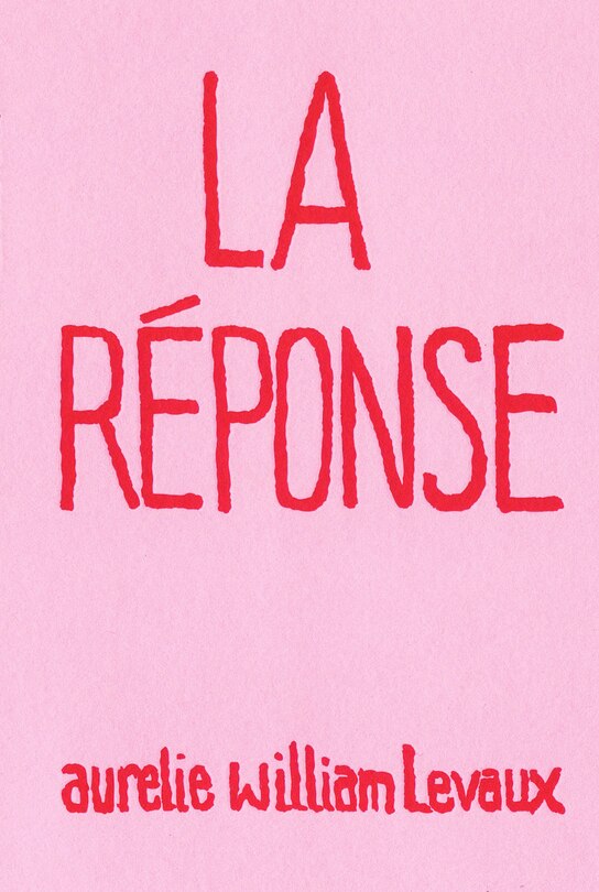 Couverture_La réponse