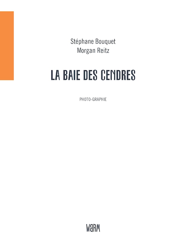 Front cover_La baie des Cendres