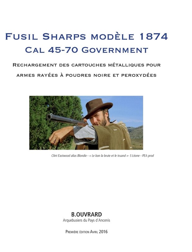 Couverture_Fusil Sharps Modèle 1874.
