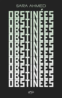 Front cover_Obstinées