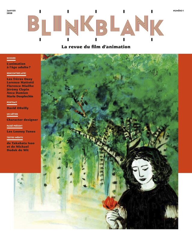 Front cover_Blink Blank : la revue du film d'animation, n°1. L'animation à l'âge adulte ?
