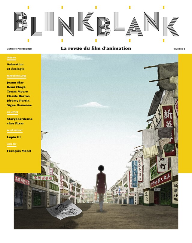 Front cover_Blink Blank : la revue du film d'animation, n°2. Animation et écologie