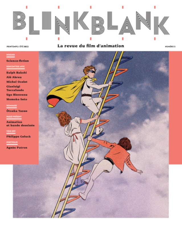 Couverture_Blink Blank : la revue du film d'animation, n°5. Science-fiction