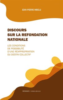 Couverture_Discours sur la refondation nationale