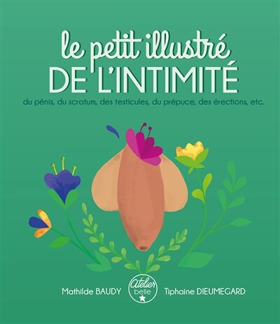 Front cover_Le petit illustré de l'intimité du pénis, du scrotum, des testicules, du prépuce, des érections, etc.