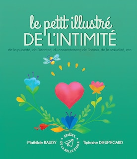Front cover_Le petit illustré de l'intimité de la puberté, de l'identité, du consentement, de l'amour, de la sexualité, etc.