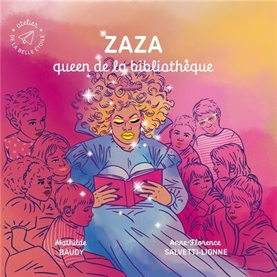 Front cover_Zaza, queen de la bibliothèque