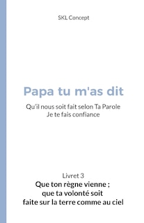 Front cover_Que ton règne vienne; que ta volonté soit faite sur la terre comme au ciel