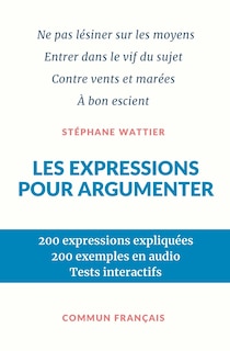 Front cover_Les expressions pour argumenter