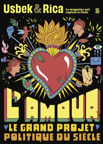 Front cover_Usbek & Rica, n°35. L'amour : le grand projet politique du siècle
