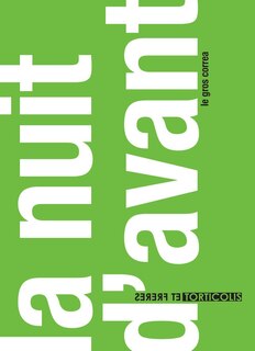 Front cover_La nuit d'avant