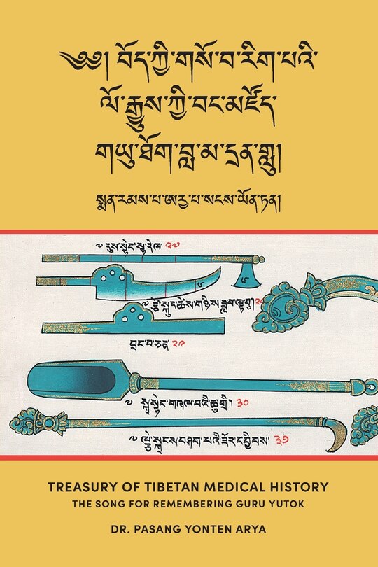 Front cover_Treasury of Tibetan Medical History (Bod kyi gso ba rig pa'i lo rgyus kyi bang mdzod)