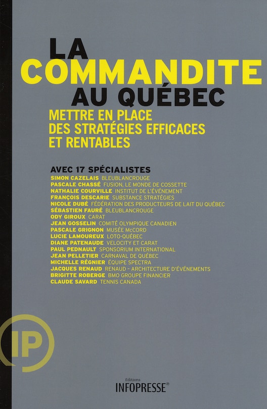 Couverture_La commandite au Québec