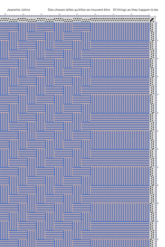 Jeanette Johns: Des choses telles qu'elles se trouvent être / Of things as they happen to be