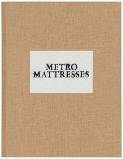 Front cover_Ed Ruscha: Metro Mattresses