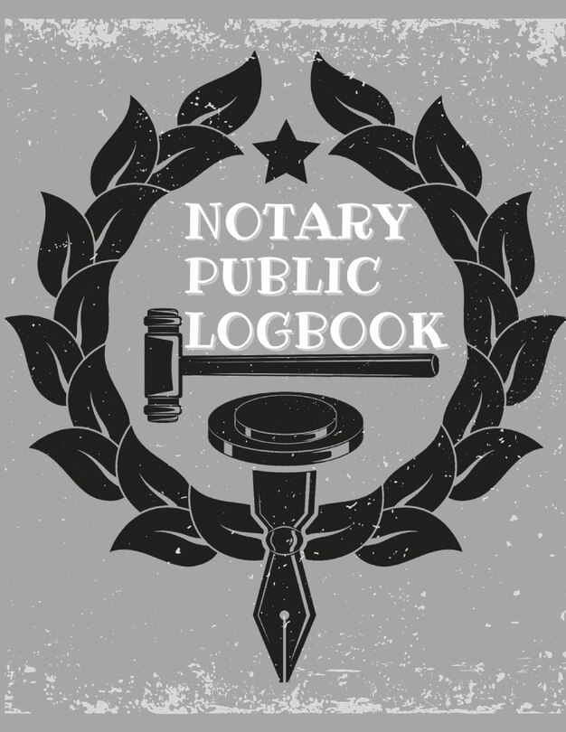 Couverture_Notary Public Log Book