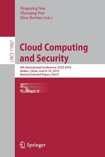 Couverture_Cloud Computing and Security