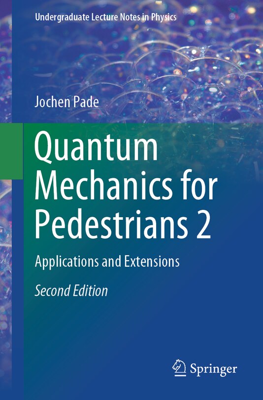 Couverture_Quantum Mechanics For Pedestrians 2