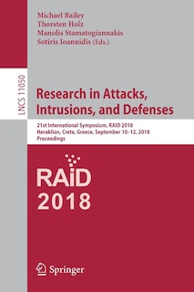 Couverture_Research in Attacks, Intrusions, and Defenses