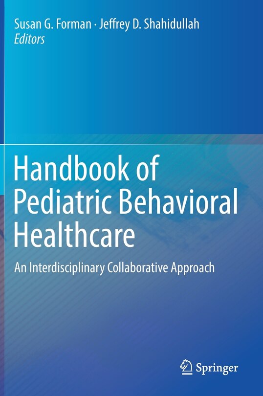 Couverture_Handbook Of Pediatric Behavioral Healthcare