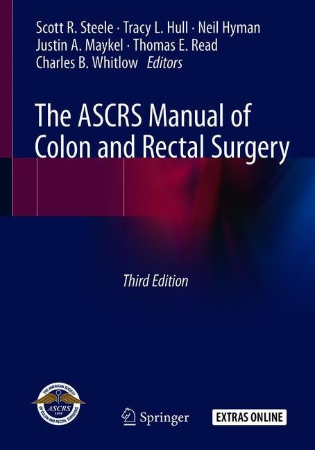 Front cover_The Ascrs Manual Of Colon And Rectal Surgery