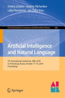 Front cover_Artificial Intelligence And Natural Language