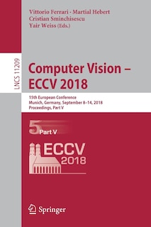 Front cover_Computer Vision - Eccv 2018