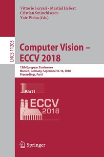 Front cover_Computer Vision - Eccv 2018