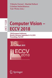 Front cover_Computer Vision - Eccv 2018